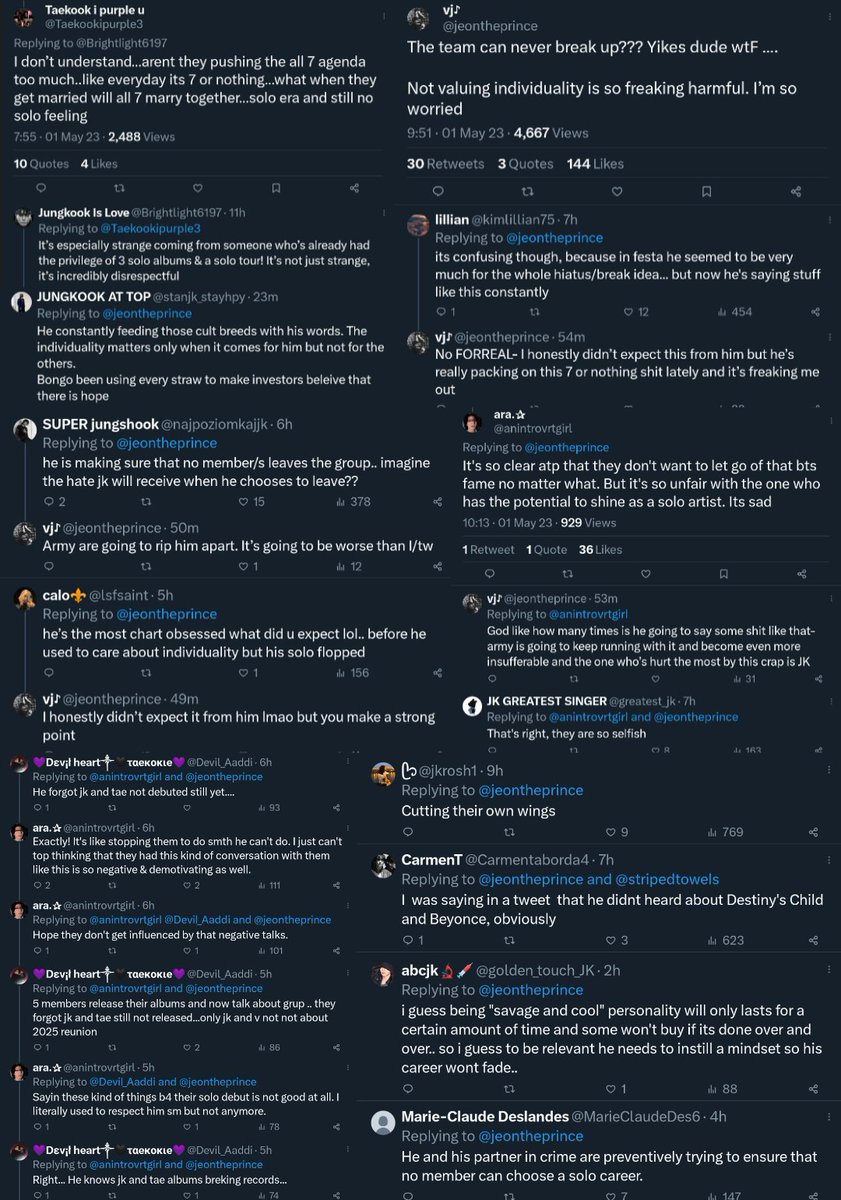 SolosAreAntis's tweet photo. Solos/shippers love taking one screenshot from a translated video and using it out of context to victimize their "fav". Here you can see their delusional blathering. Always the first to call their "fav" an incompetent puppet who can't speak for themselves.
SOLOS ARE ANTIS https://t.co/eRwfSP7WF7