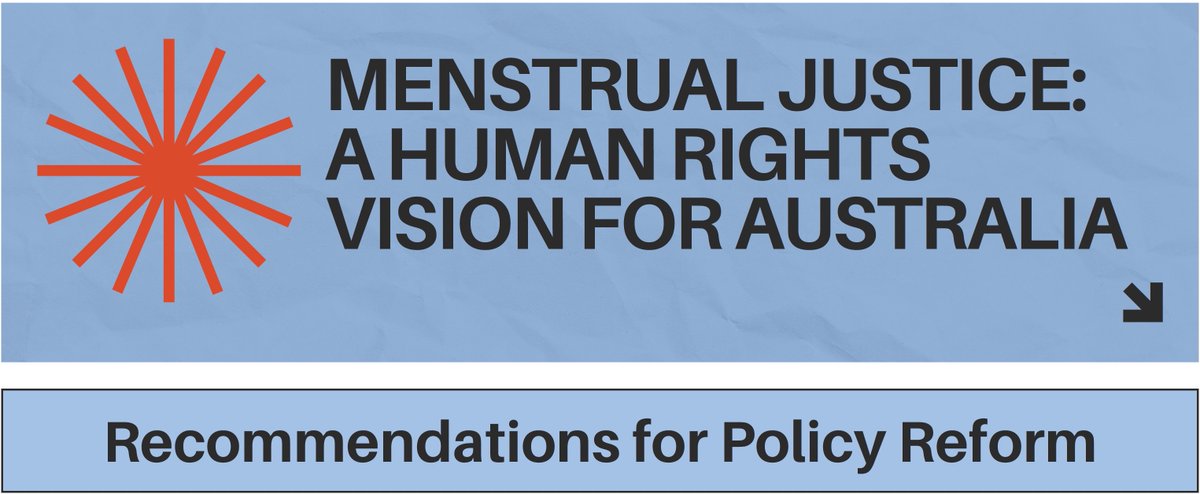 Australian researchers offer evidence-based Recommendations to address human rights violations of people who menstruate. Proud to be an author (Australia-based) bit.ly/40PHhtu. #MenstruationLawandJustice #MenstrualJusticeforAustralia #HumanRightsVisionforMenstrualJustice