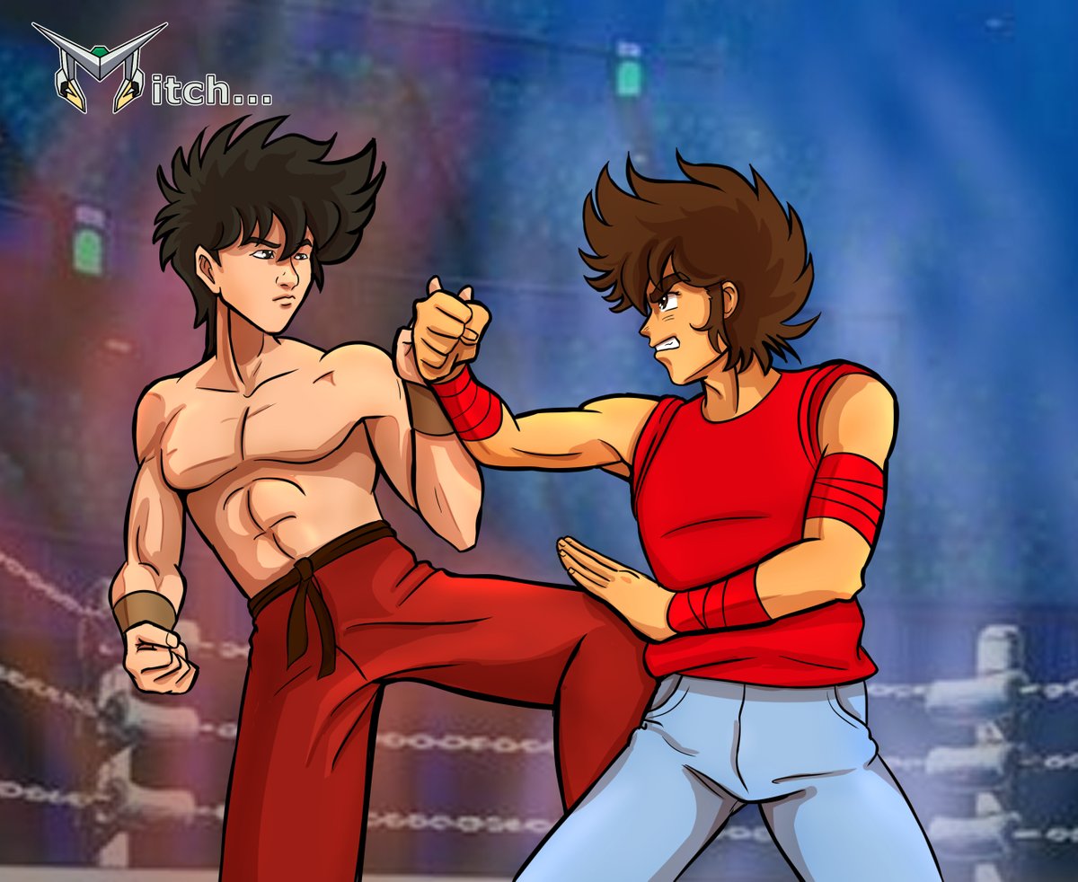 #Zack vs #Seiya
A Fun commission I was asked for... a #fight between Seiya and Zack from  'The Guardian of the cosmos' pilot series. 
#comision #commission #pegaso #pegasus #saintseiya  #versus  #knightofthezodiac #聖闘士星矢 #星矢 #caballerosdelzodiaco