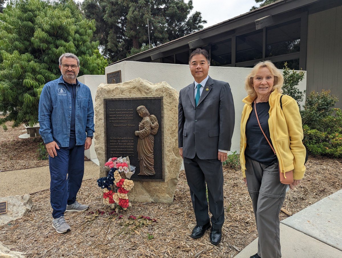 Dorothy O'Brien on Twitter "RT tedlieu Honored to visit the Armenian