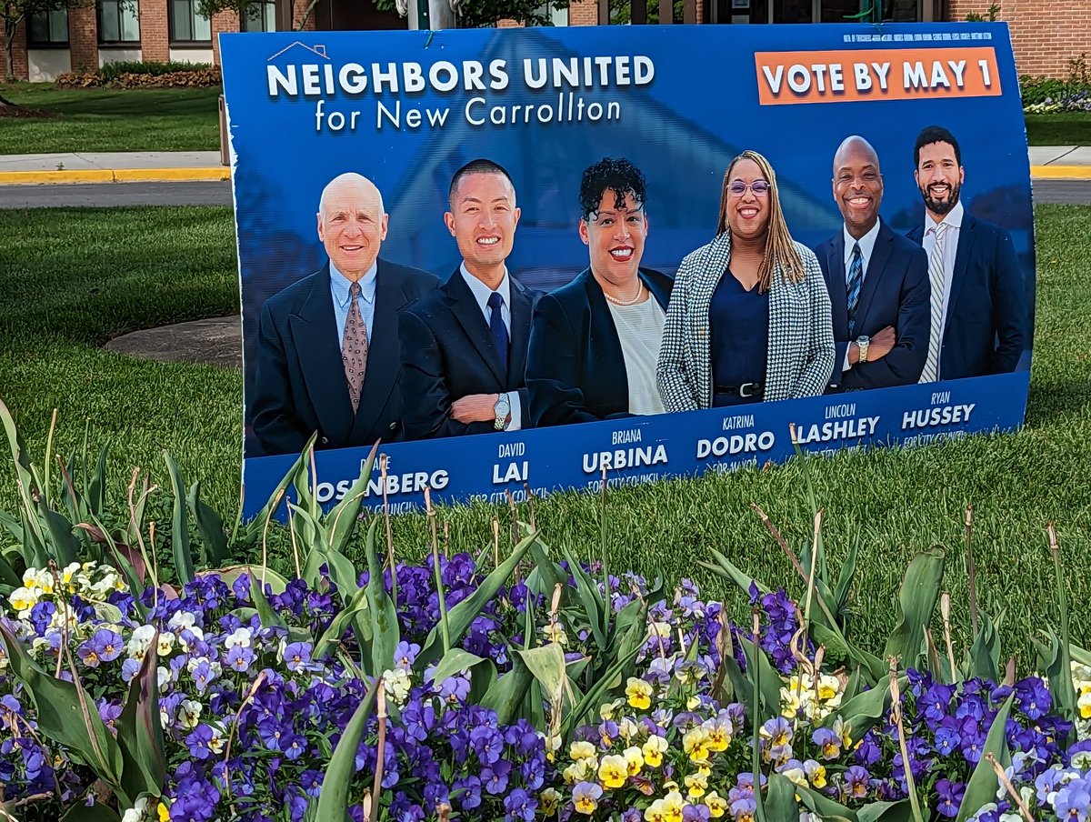 Congratulations to the new Mayor and City Council <a href="/NewCarrolltonMD/">New Carrollton MD</a>!  Praise God.  #unity