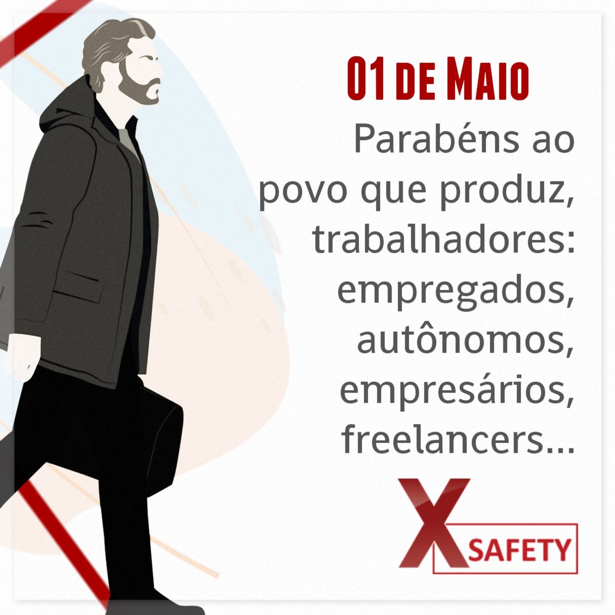 x_safety's tweet photo. Em 1º de maio é celebrado o Dia Mundial do Trabalho em mais de 80 países. 

#xsafety #xsafetyacademy #xsafetyoficial #nr #nrs #tst #happy #sst #diadotrabalhador #trabalhaeconfia #diadotrabalho #insta #facebook #prevenção #followme #thephotooftheday #laborday #marketing https://t.co/4XZSUsODkY
