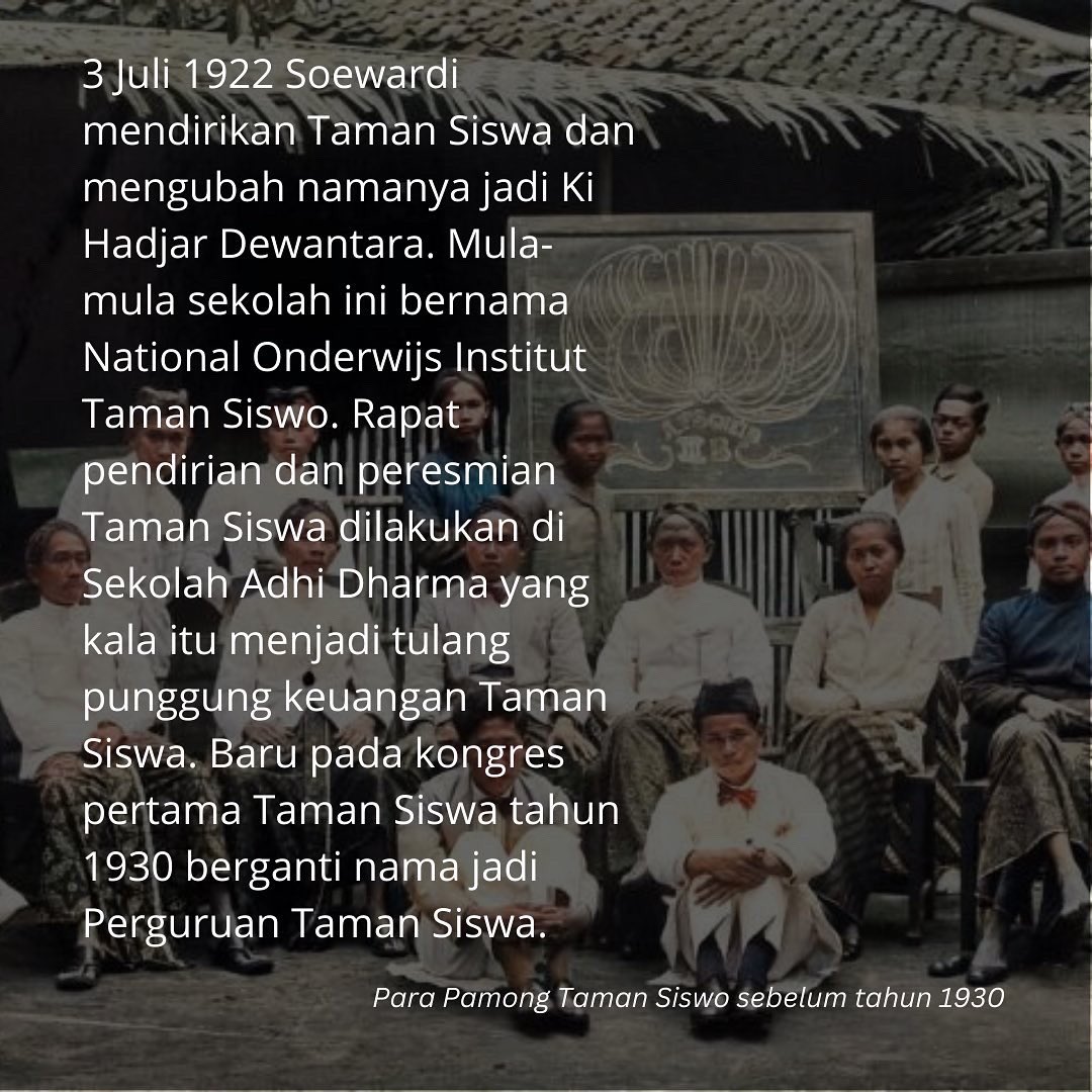 wikikopi's tweet photo. Dampaknya kini bisa dilihat, seperti halnya pendidikan era kolonial yang dikritik oleh Taman Siswa; pendidikan yang hanya mencetak sekrup-sekrup pengencang kapitalisme. https://t.co/qYbSyYl0dP