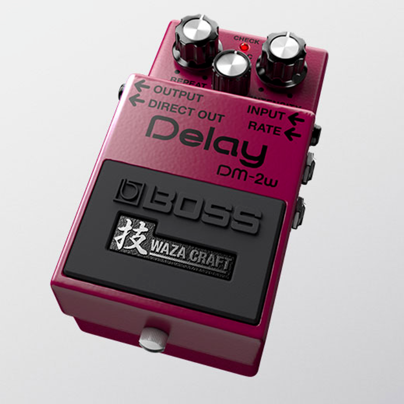 BOSS_jpn's tweet photo. DM-2Wは、BBDを使用したフルアナログ回路により、オリジナルDM-2のマイルドなディレイ音を完全再現。
さらに現代的な音楽スタイルにも対応するカスタム・モードを新たに搭載し、アナログの暖かみとクリアさを両立した革新的なディレイ・サウンドを創り出すことが可能です。
#BOSS_jpn #DM2W #WAZACRAFT