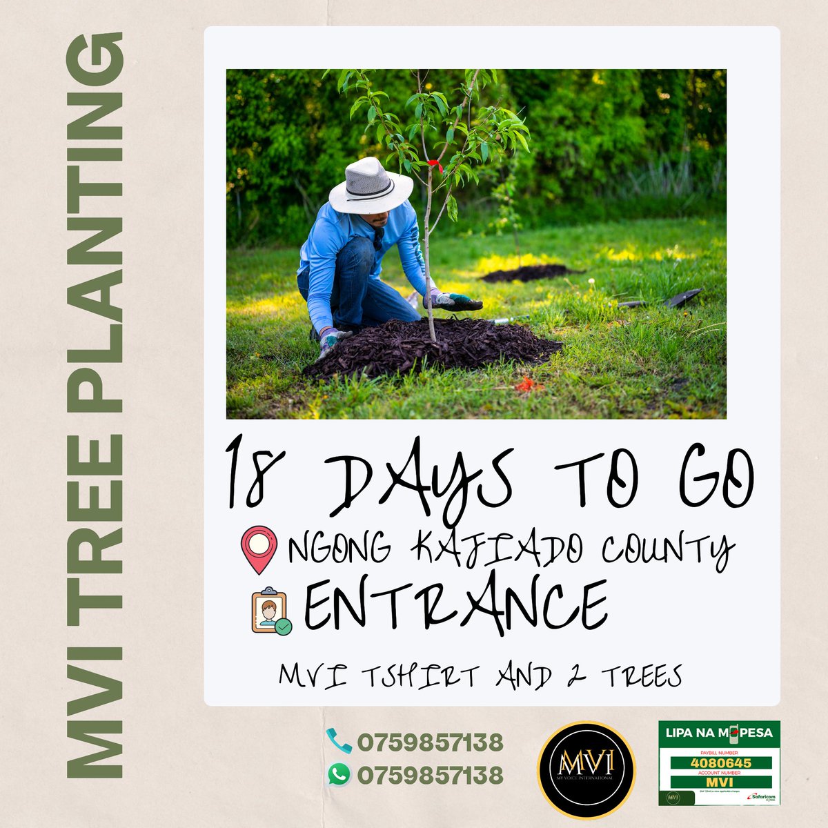Qlyntic's tweet photo. By planting trees, we can help to mitigate the effects of climate change and provide economic opportunities for those in need. Don't miss this chance to make a positive impact on our planet and our communities. https://t.co/1OpsaaA4Ru