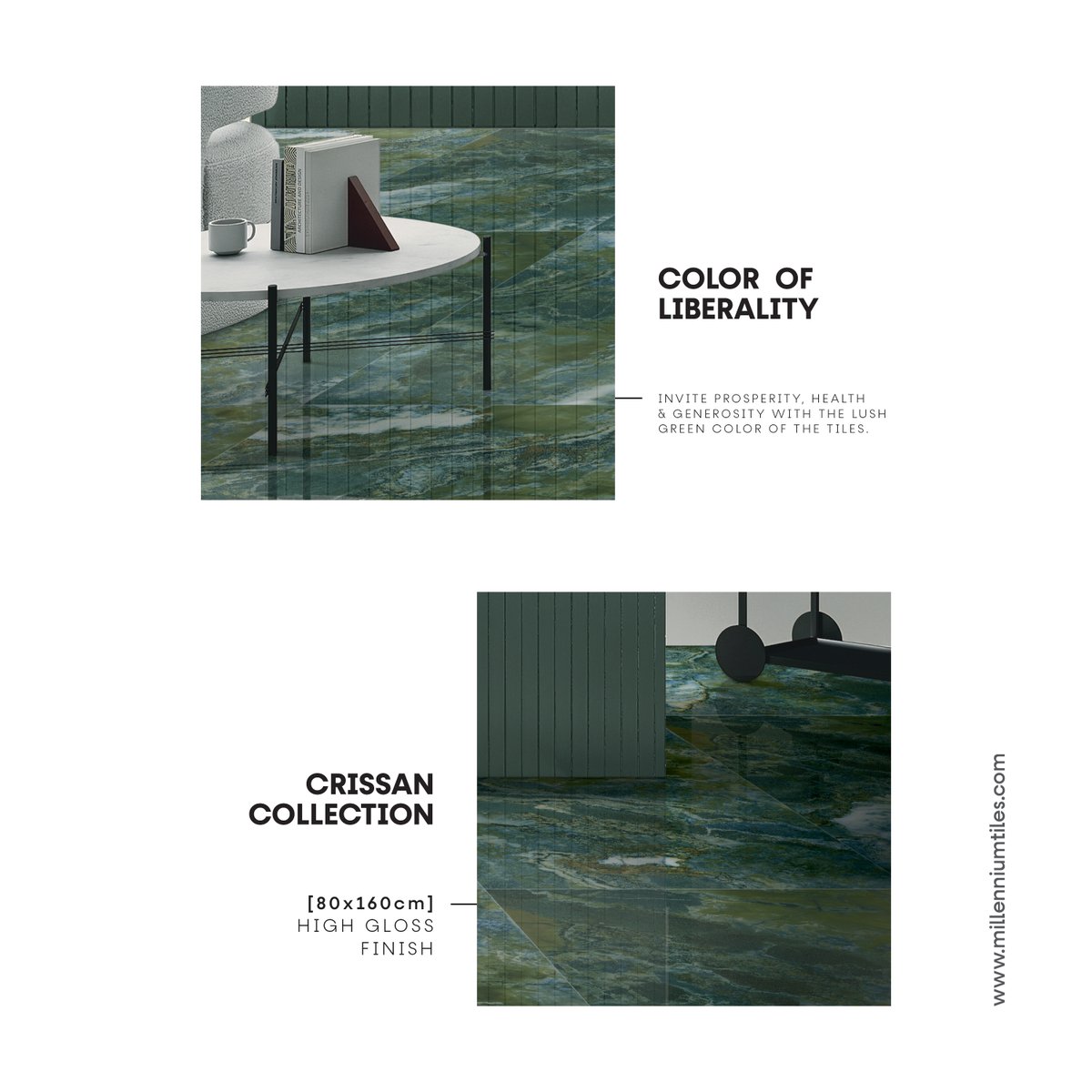 Millenniumtiles's tweet photo. Tiles that create a surreal ambiance & add a zest of verdant tone to your spaces.
#millenniumtiles #architect #architecture #design #interior #interiordesign #art #doublecharge #gvt #pgvt #archilovers #architecturelovers #arquitectura #archdaily #carving #decor #gvtcollection https://t.co/K2iMaO8qtz