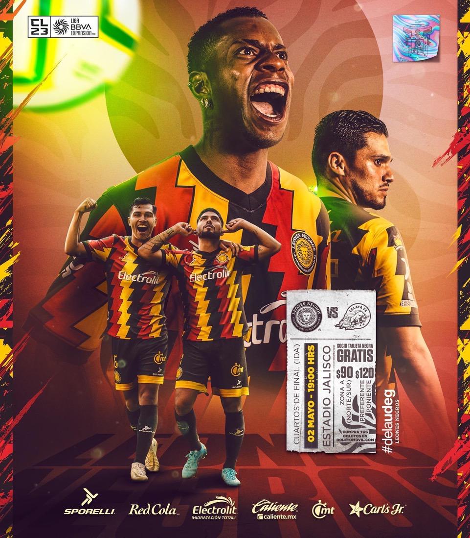 mediotiempo's tweet photo. Gana 1 de los 5 pases dobles que tenemos para el partido de @LeonesNegrosCF este martes 2 de Mayo a las 7PM. ¿En qué parte del uniforme se encuentra nuestro logo? 😏 Los primeros 5 en contestar bien, ganan 🤩#MTRegalos https://t.co/WebqsXfnf4