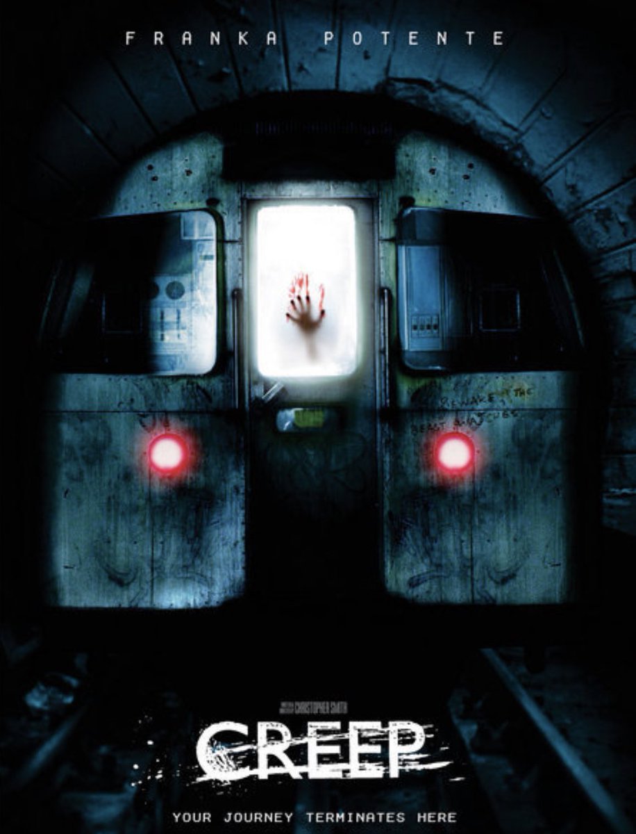 #NowWatching I had this recommended to me last year, and I finally got access to a copy! Excited to check it out!

CREEP (2004) 🚇🩸🔦

Directed by Christopher Smith

#FirstViewing #Creep #BritishHorror #FilmTwitter #HorrorCommunity