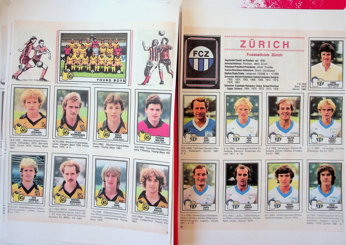 #FCZürich (1981/82). 
#fcz #stadtclub