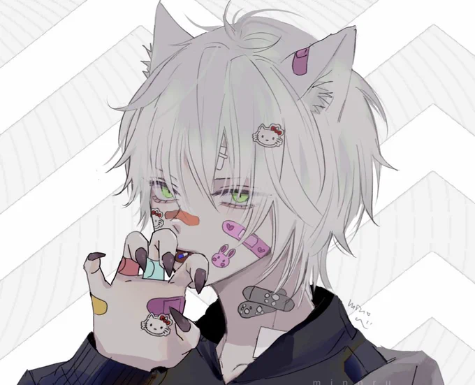 #ゴールデンウイークSNS展覧会2023 彩度低めの擬人化男子よく描いてます
