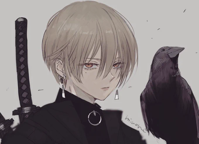 #ゴールデンウイークSNS展覧会2023 彩度低めの擬人化男子よく描いてます