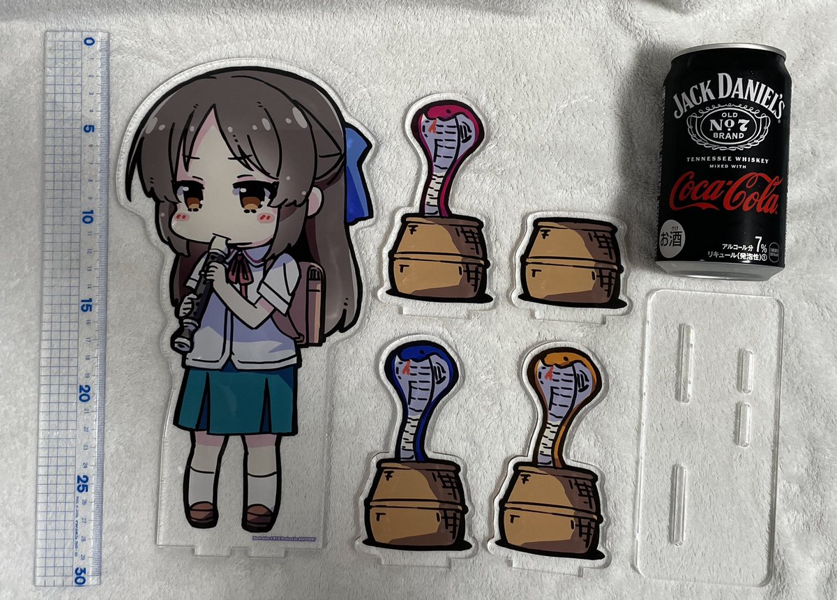 橘ありす 「5月4日U149オンリー新作アクスタです。 充実のへびパーツですぐに遊べます。 」|十月十日ちゃん🎄新人Vtuber ファンのイラスト
