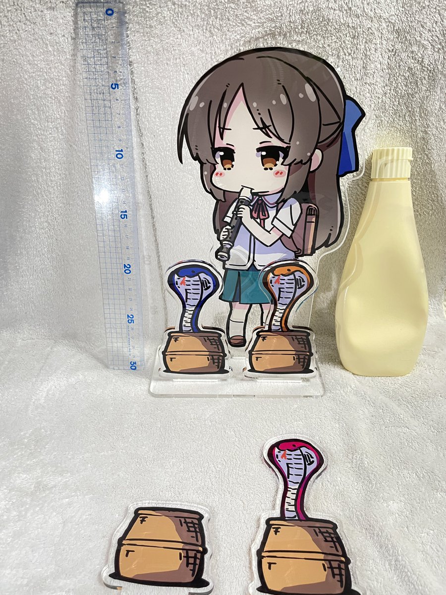 橘ありす 「5月4日U149オンリー新作アクスタです。 充実のへびパーツですぐに遊べます。 」|十月十日ちゃん🎄新人Vtuber ファンのイラスト