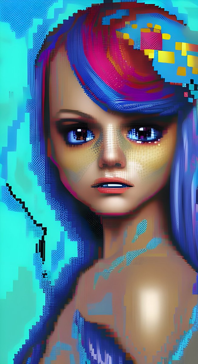 Teddypossum's tweet image. "Pixel Girl #1art - made with @NightCafeStudio 

creator.nightcafe.studio/creation/Ct3Ns…

#aiart #nightcafe #digitalart