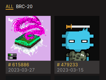 ensgoat's tweet photo. grabbed a BTC machine on april 30th from @btcordinal, which coincided with @Mr_Lucky777_'s bday! 🎂 

got a Virus and a BTC Satoria land #Ordinals as gifts, loving this community! 🤖🚀 https://t.co/QQfWdzIeG9