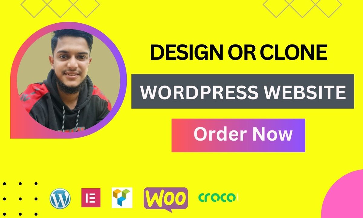 3Djibon's tweet photo. Fiverr: https://t.co/YzrpWYeiMW
WordPress websites are important for business growth as they are easy to use, customizable, SEO-friendly, mobile-responsive, and offer a range of plugins that can enhance functionality. https://t.co/kieWIT2RsB