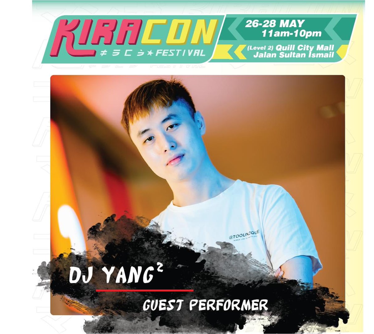 Get ready to be entertained by Nymphie, Flaming Chips, DJ Yang, and Neko Sama at Kiracon Festival! Join us from May 26-28, 2023 for an unforgettable anime experience filled with live performances, cosplay, and more! 

#KiraconFestival #CosplayMalaysia #AnimeEvent