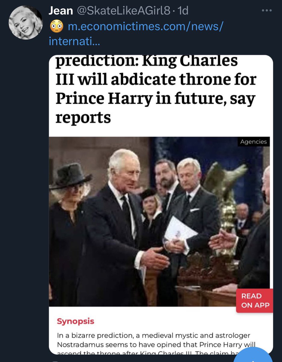 Mystifeye's tweet image. I’ve never seen an article with a disclaimer this long! I guess when an article is this UTTERLY RIDICULOUS the publishers want to cover their as*es!  #SpareUs! #PrinceHarryIsATraitor