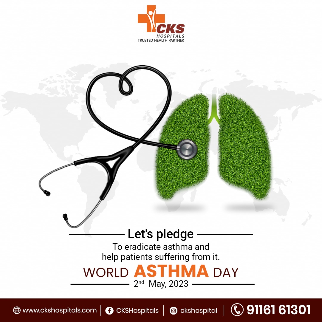 CksHospital's tweet photo. Breathe easy and live fully - on World Asthma Day, let's raise awareness and empower those living with asthma.

#WorldAsthmaDay #BreatheEasy #ckshospitals https://t.co/QEFcMge0Hz