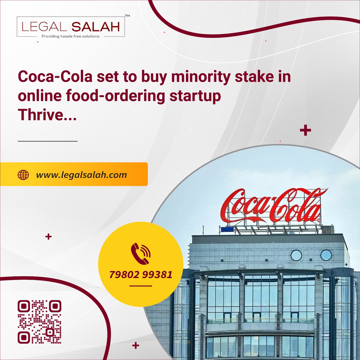 LegalSalahGL's tweet photo. Coca-cola is expanding their wings in startups https://t.co/LcGrmo3OxY