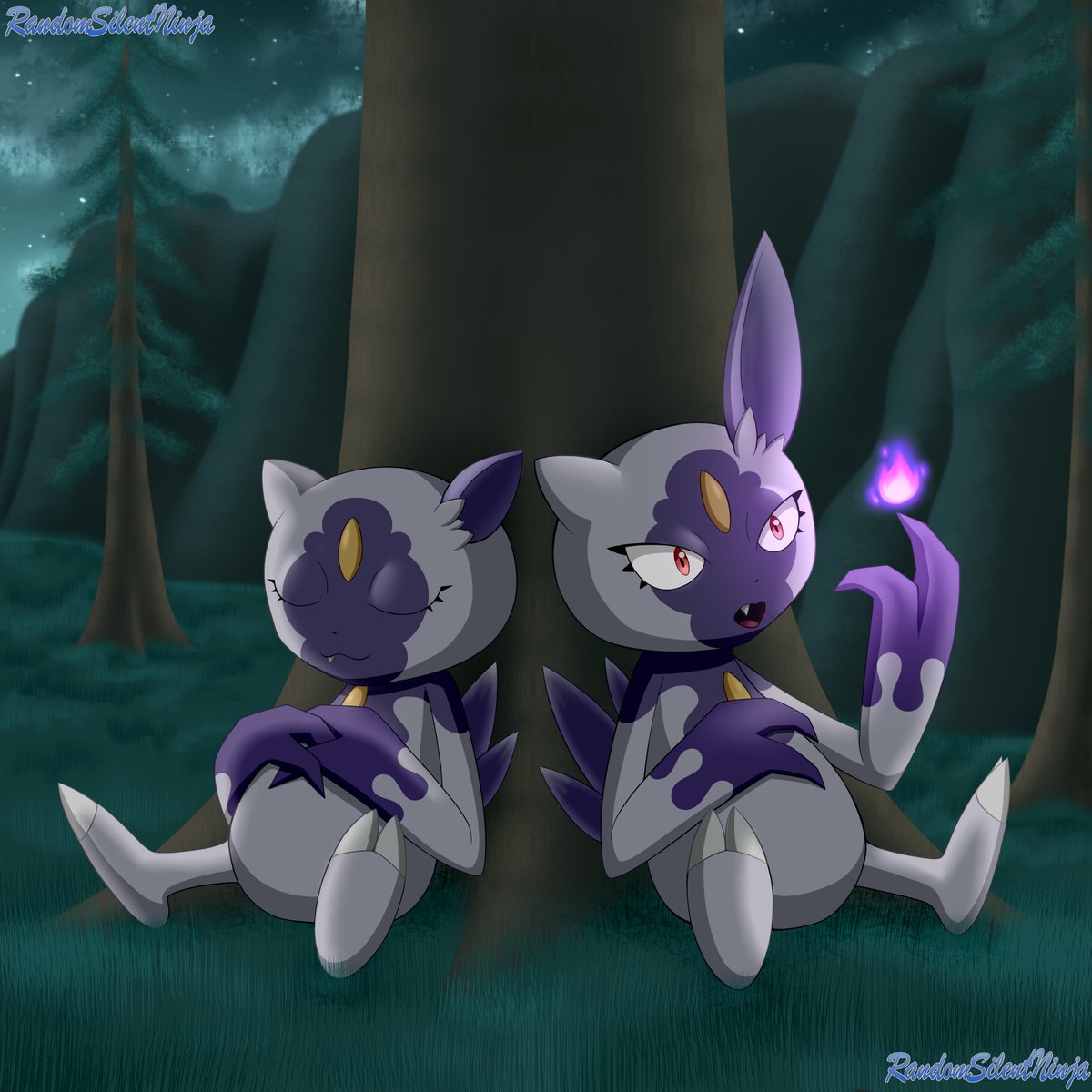 RSilentNinja's tweet photo. Hisuian Sneasel drawn for a collab on DeviantArt!~ ☺️

#PokemonLegendsArceus #HisuianSneasel #Pokemon #DigitalFanArt #RandomSilentNinja https://t.co/jRCSoMplKY