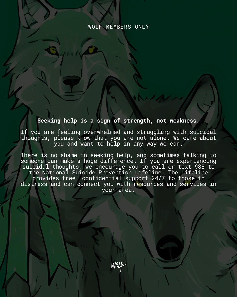 wolfmembersonly's tweet photo. Happy AAPIHM and Mental Health Awareness month! In our Wolf Members Only community, we value each and every member, and we want to make sure everyone feels safe and supported! Remember seeking help is a sign of strength, not weakness! 
💪❤️‍🩹✨

Sign up: https://t.co/iue4k8wOlI https://t.co/hVa5VRNn46