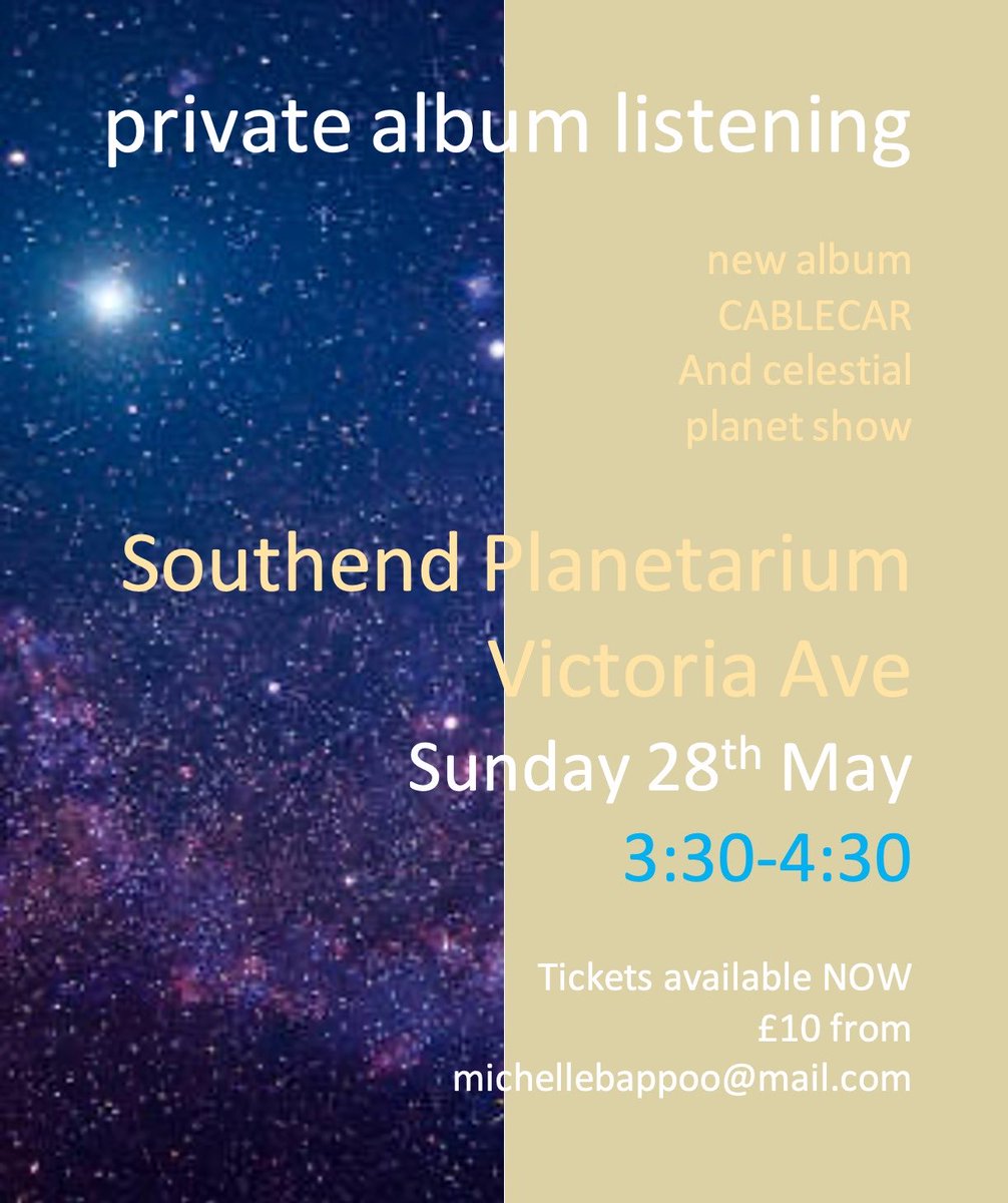 MichelleBappoo's tweet photo. Last Sunday in May, come and listen to the new album under the stars ⭐️🎶⭐️🎶⭐️🎶⭐️ https://t.co/76SFNcqkZh
