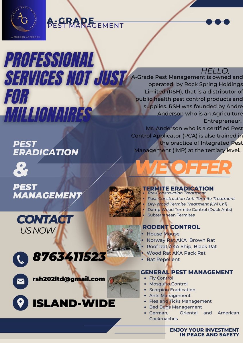 kailaniDad's tweet photo. Allow a trained, certified and Licenced pest management proffessional to handle your pest control needs. https://t.co/GZ1eTA1TTd
