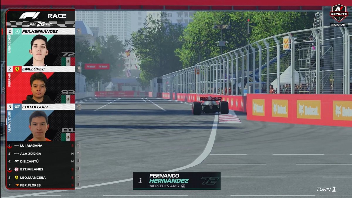 Se termina el primer circuito de 🗺️ Baku 🇦🇿 en @av_esportsmx

Nuestros leñadores consiguen buenas posiciones en esta primera fecha.

2️⃣🏎️ <a href="/EduM_12/">Edu 🇲🇽</a>
5️⃣🏎️ <a href="/SRX_DiegoECC/">Diego</a>

#GoTimbers