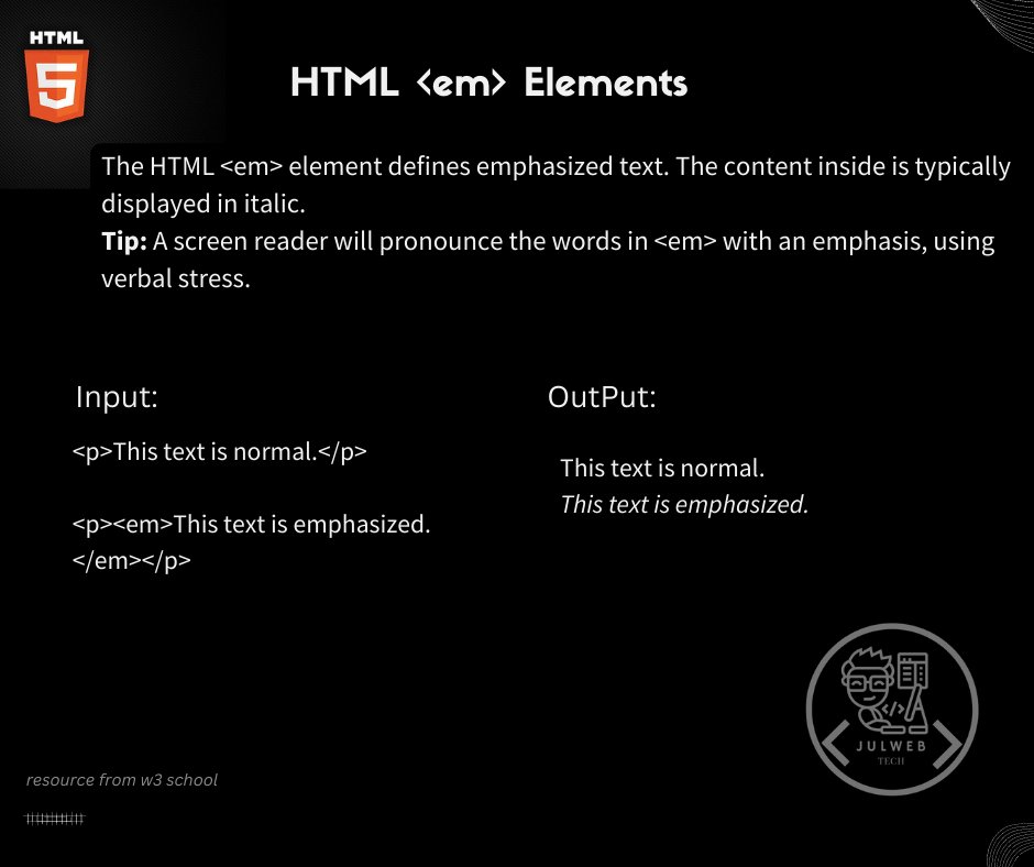 JulwebTech's tweet image. HTML Text Formatting Part-2
#HTML
Our Community Group: facebook.com/groups/4657258……Our FB Page: facebook.com/JulwebTech/Ins…: instagram.com/julwebtech/Our YouTube Channel: youtube.com/channel/UCFYbc……Twitter: : linkedin.com/in/julwebtech/