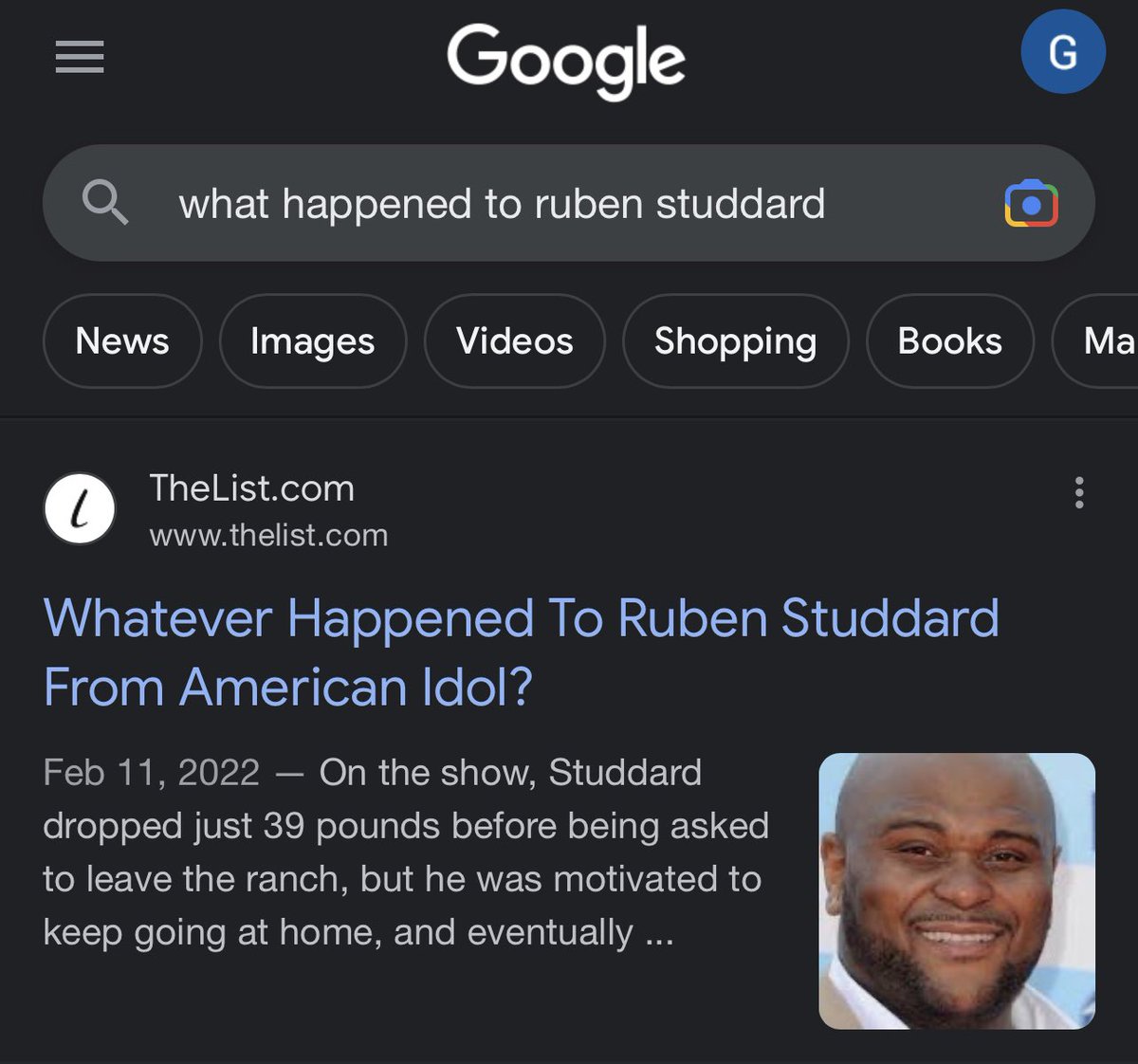 I only search important things on Google