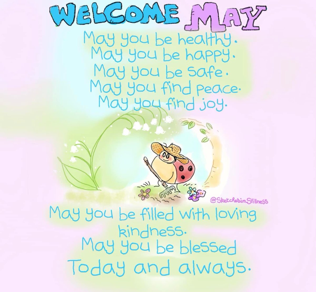 #WelcomeMay 🌷🌸🌼💐