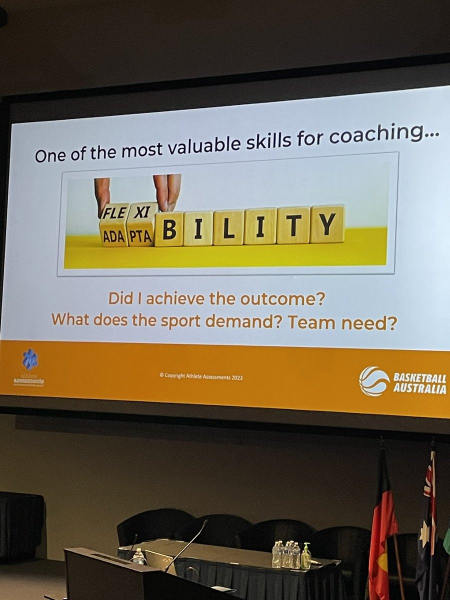 BenMacculloch's tweet photo. Very grateful to be able to attend 2023 National Coaches Conference at the BA Centre of Excellence. Great on court learnings by great current coaches of the game! Also great insights into sports leadership and creating positive learning environments 
#sac #bacoachesconference https://t.co/2sQTiNYPW1