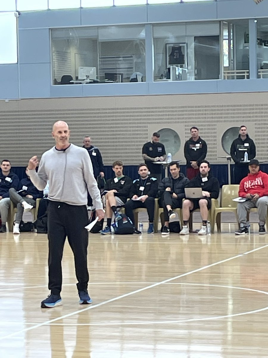 BenMacculloch's tweet photo. Very grateful to be able to attend 2023 National Coaches Conference at the BA Centre of Excellence. Great on court learnings by great current coaches of the game! Also great insights into sports leadership and creating positive learning environments 
#sac #bacoachesconference https://t.co/2sQTiNYPW1