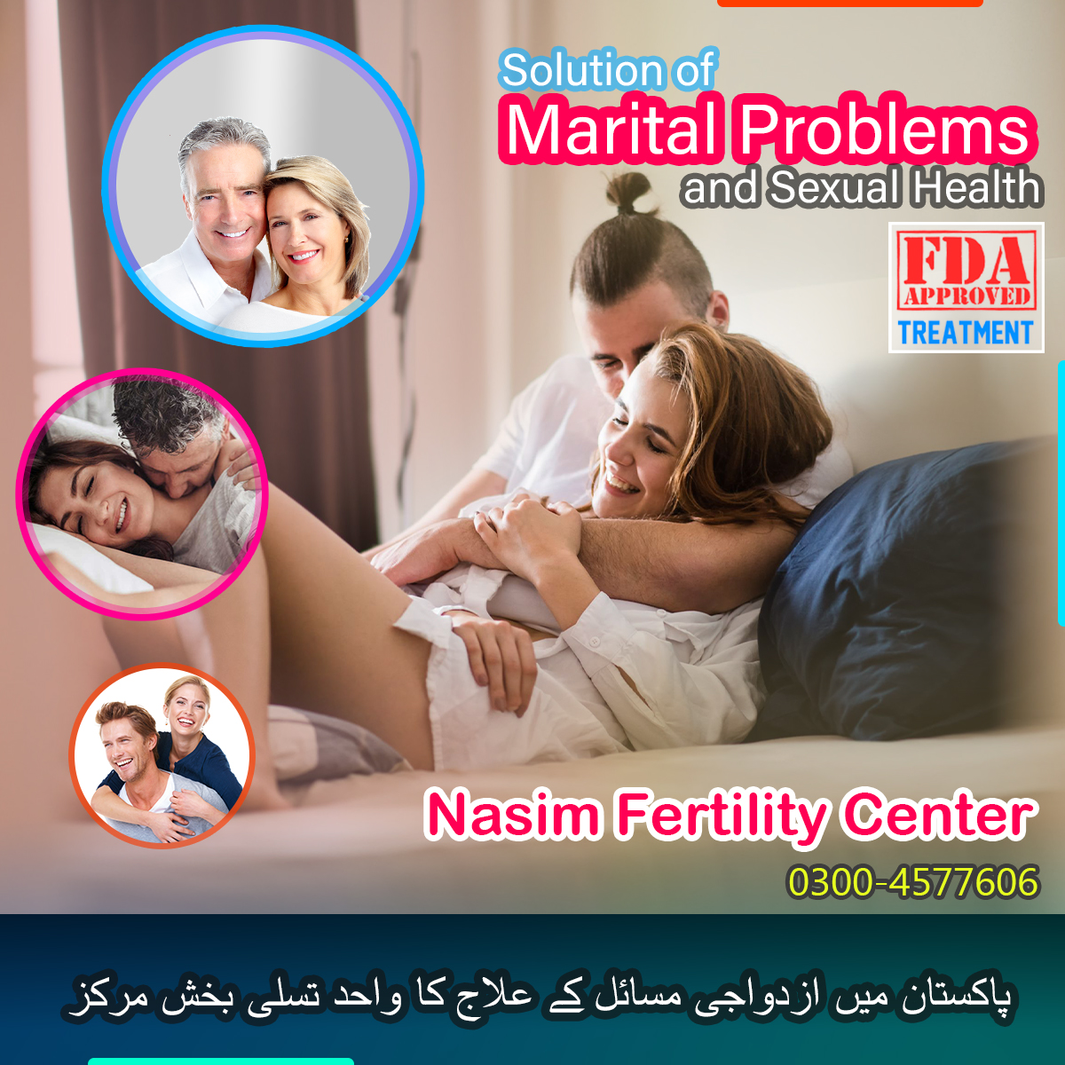 Whether you are struggling with #erectiledysfunction, #sexualdysfunction, #Jharyan, or any other related issue, Dr. Farooq Nasim Bhatti has the expertise to provide personalized solutions to get you back on track and enjoy life again without constraints!

Call 0300 4577606 now.