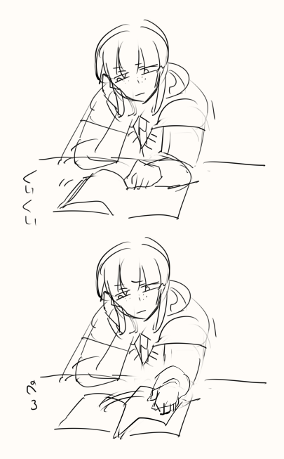 ふにゃふにゃの絵