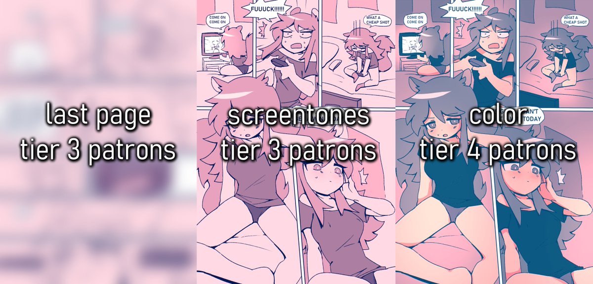 MAMECCHl's tweet photo. pages 9-10 (page 11 on patreon and gumroad)

all pages, uncensored, HD, screentone and color versions:  https://t.co/TDsZdROaNj https://t.co/kr89RmY0kc https://t.co/ioHqk3jYQn