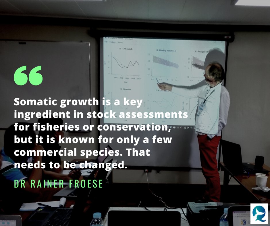 FishBaseProject's tweet photo. New method for estimating the #somaticgrowth of #fishes and #invertebrates from its #maximumlength combined with either its length or age at maturation or with maximum age. ๐ https://t.co/sGlZNsOprQ #rainerfroese #fishbase https://t.co/QjoHYSjbrk