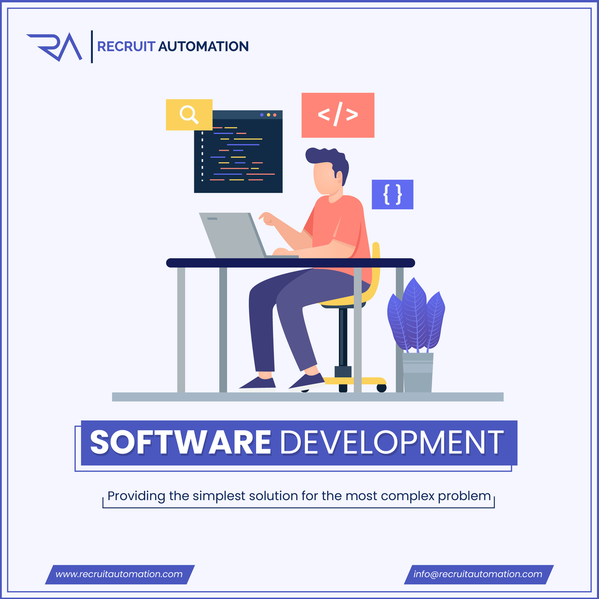 recruitautomat's tweet photo. Developing high-performing software that drives growth and revenue - Recruit Automation.
.
.
#recruitautomation #spftwaredevelopment #softwaredesign https://t.co/Ofje9V0x57
