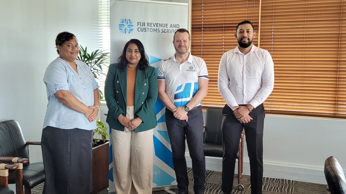 OutsourceFiji's tweet photo. 1/2 Outsource Fiji believes in having regular discussions with its #stakeholders to ensure that the industry is steered in the right direction.

Earlier today, our Executive Director met with the #FRCS to discuss the current #fiscal policies and #tax benefits in place for Fiji's https://t.co/Ubf81bzFtL