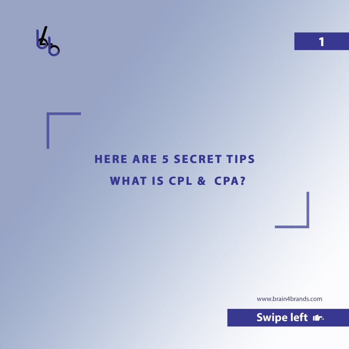 brain4brands's tweet photo. HERE ARE 5 SECRET TIPS
WHAT IS CPL &amp; CPA? 

#brain4brands #cpl #cpa #seomarketing #whatsappmarketing #whatsapp  #fb #adsrunner #branding #persnolcare #india #uk #uae #digitalindia #collabedit #digitalmarketingexpert #designtechinfosystems #leadgeneration https://t.co/usQbStFXUM