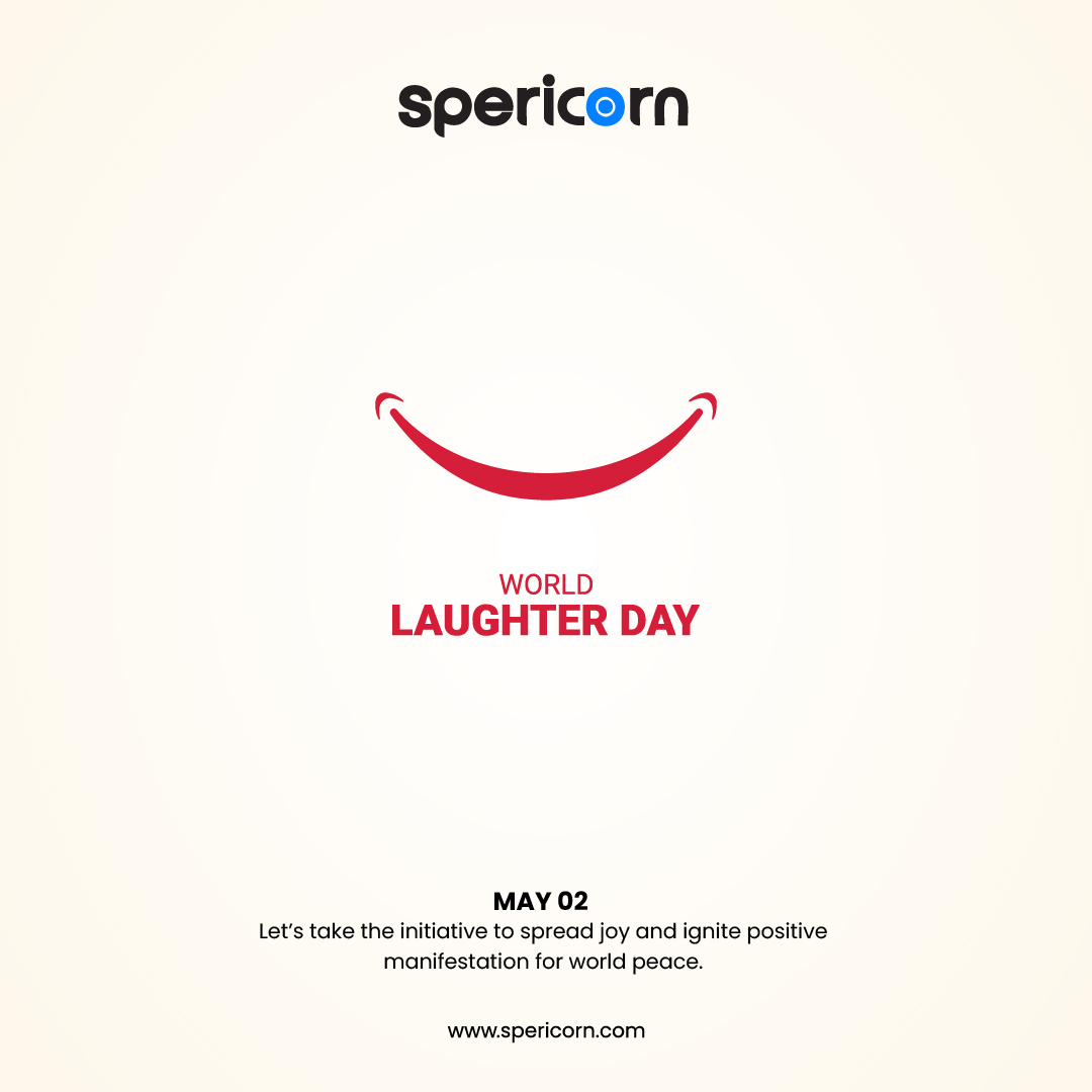 spericorn's tweet photo. Let’s take the initiative to spread joy and ignite positive manifestation for world peace. Happy Laughter Day!

#happylaughterday https://t.co/fUUig5LEke