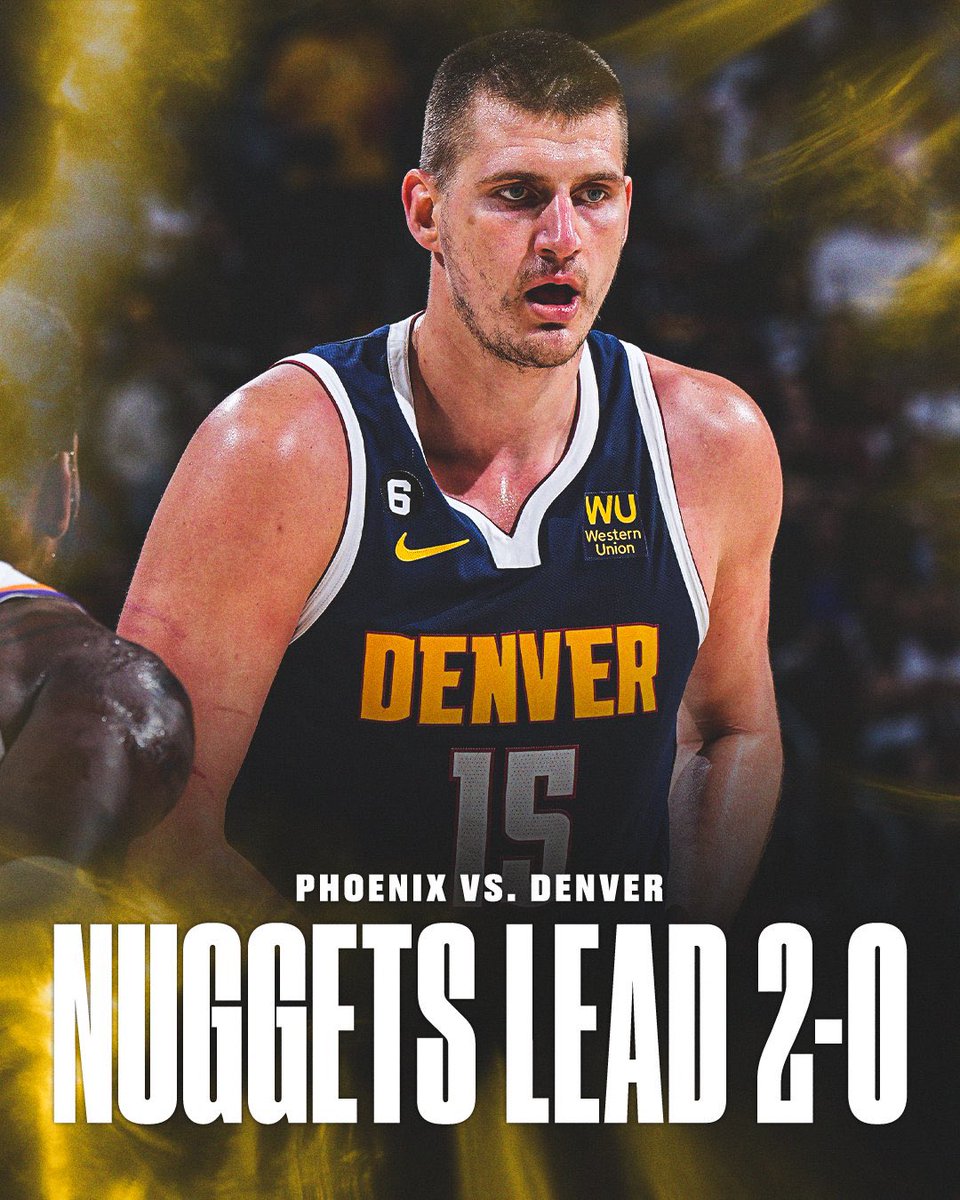 ArtOfAthletes's tweet photo. Denver takes cares of business at home 😤 https://t.co/XagvnAjsYY