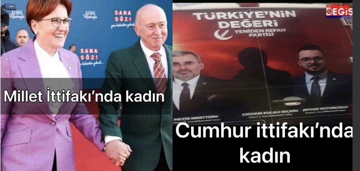 Türk kadını,
Bu son şansın.