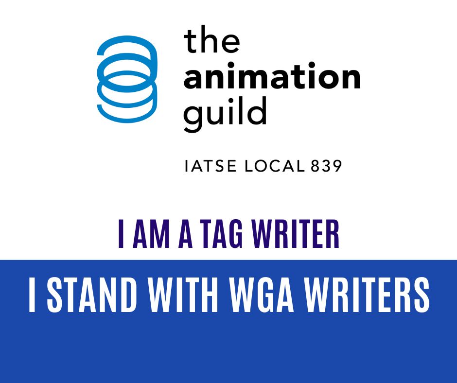 Animation Guild Writers tweet media