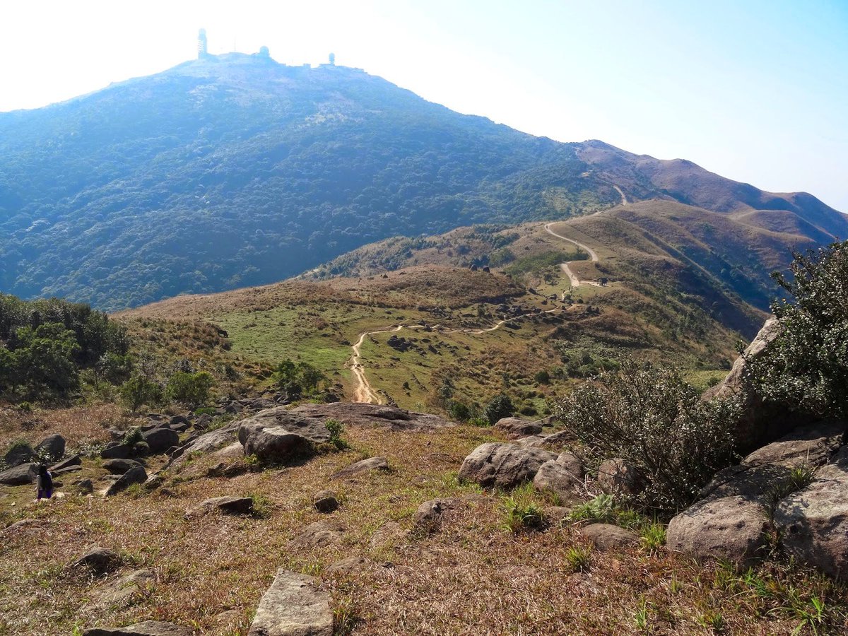 FY4Chan's tweet image. BTW, did you know that Tai Mo Shan's an extinct volcano?