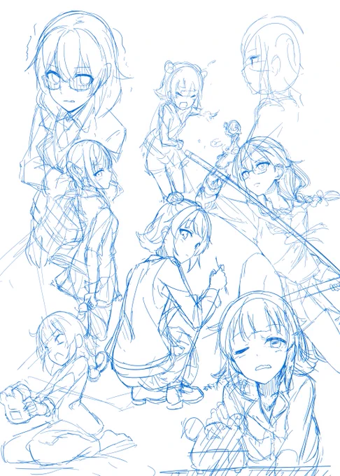 小樽落描き。