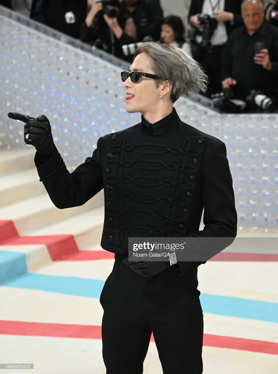 ryce_ent's tweet photo. Jackson Wang at the Met Gala 2023 
Karl Lagerfeld: A Line of Beauty
.
@JacksonWang852 
.
#RYCE
#MetGala
#MetGala2023 
#JacksonWangMetGala
#MAGICMAN2
#jacksonwang
#잭슨
#王嘉爾
#TEAMWANGrecords
@teamwangofcl https://t.co/qFWfm0OZ9U