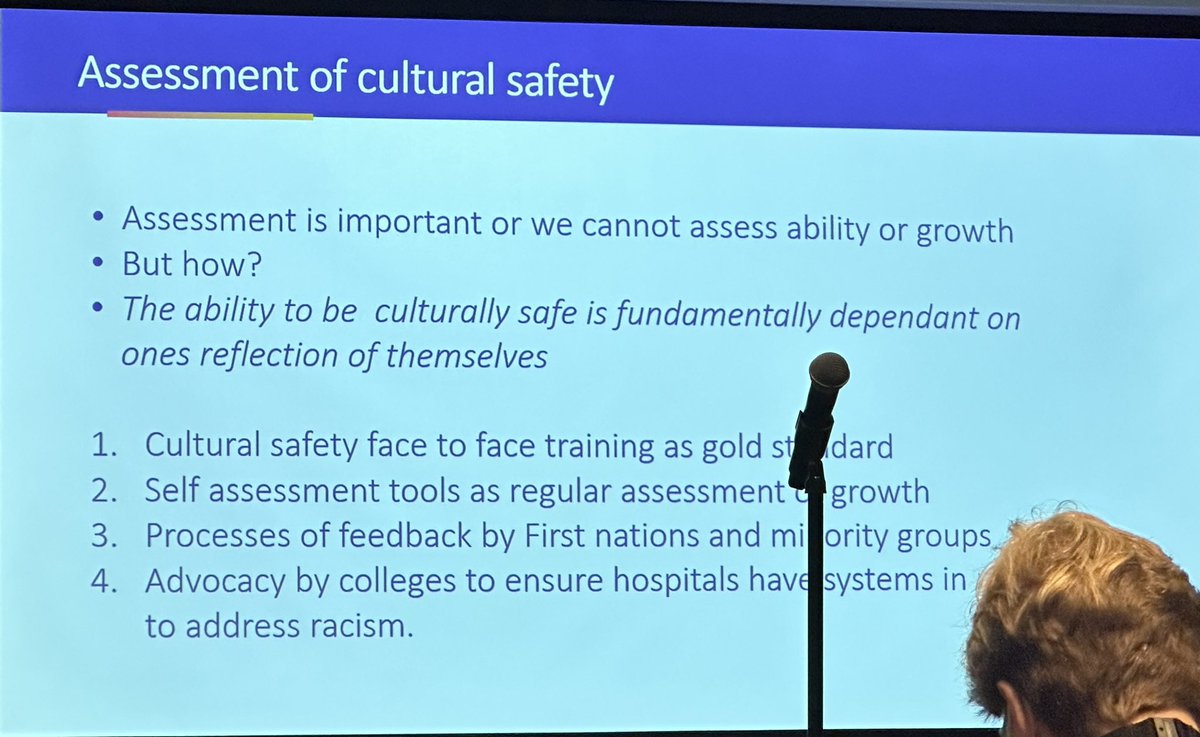 Ruth Bollard (@ruthbollard) on Twitter photo #RACS23 How do we assess cultural saftey -learnings from other colleges #RAnCOG thanks to <a href="/DrLeilaMarie/">Leila Usher</a> #RACS23 How do we assess cultural saftey -learnings from other colleges #RAnCOG thanks to <a href="/DrLeilaMarie/">Leila Usher</a>