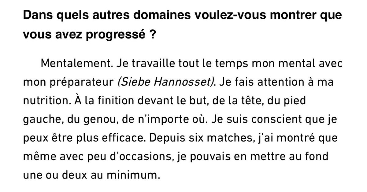 RafikFik1's tweet photo. Très belle ITW de @LoisOpenda dans @lequipe du jour.
L’un des fers de lance des Sang &amp; Or décrit ses axes de progression et détail les leviers activés avec @SiebeHannosset dont il récolte les fruits depuis plusieurs semaines.
Belle mise en perspective du travail invisible.
#RCL https://t.co/kVwLG0G1fY
